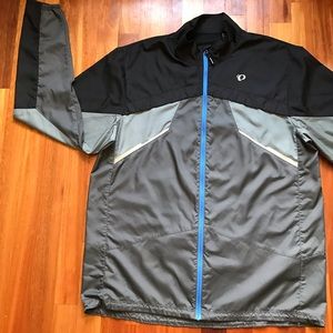 Pearl Izumi Windbreaker Men’s Large Black and Grey